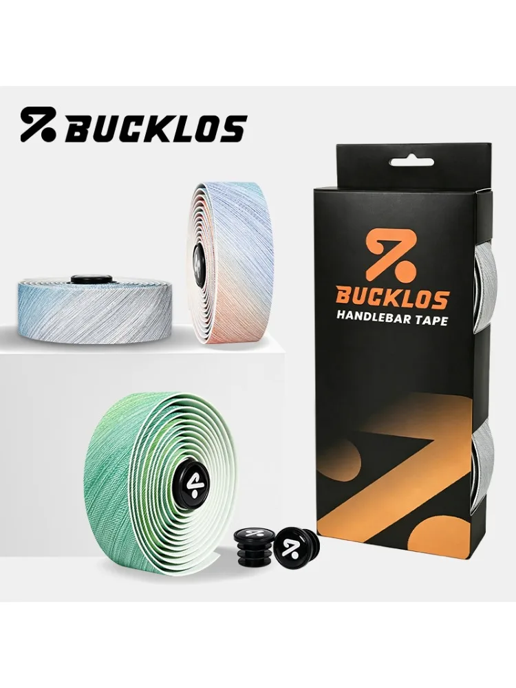 AliExpress BUCKLOS Bike PU EVA Tape Sweat-absorption Anti-slip Cowboy Pattern Bicycle Tape Lightweight Comfortable Durable Tape Bike Tapes