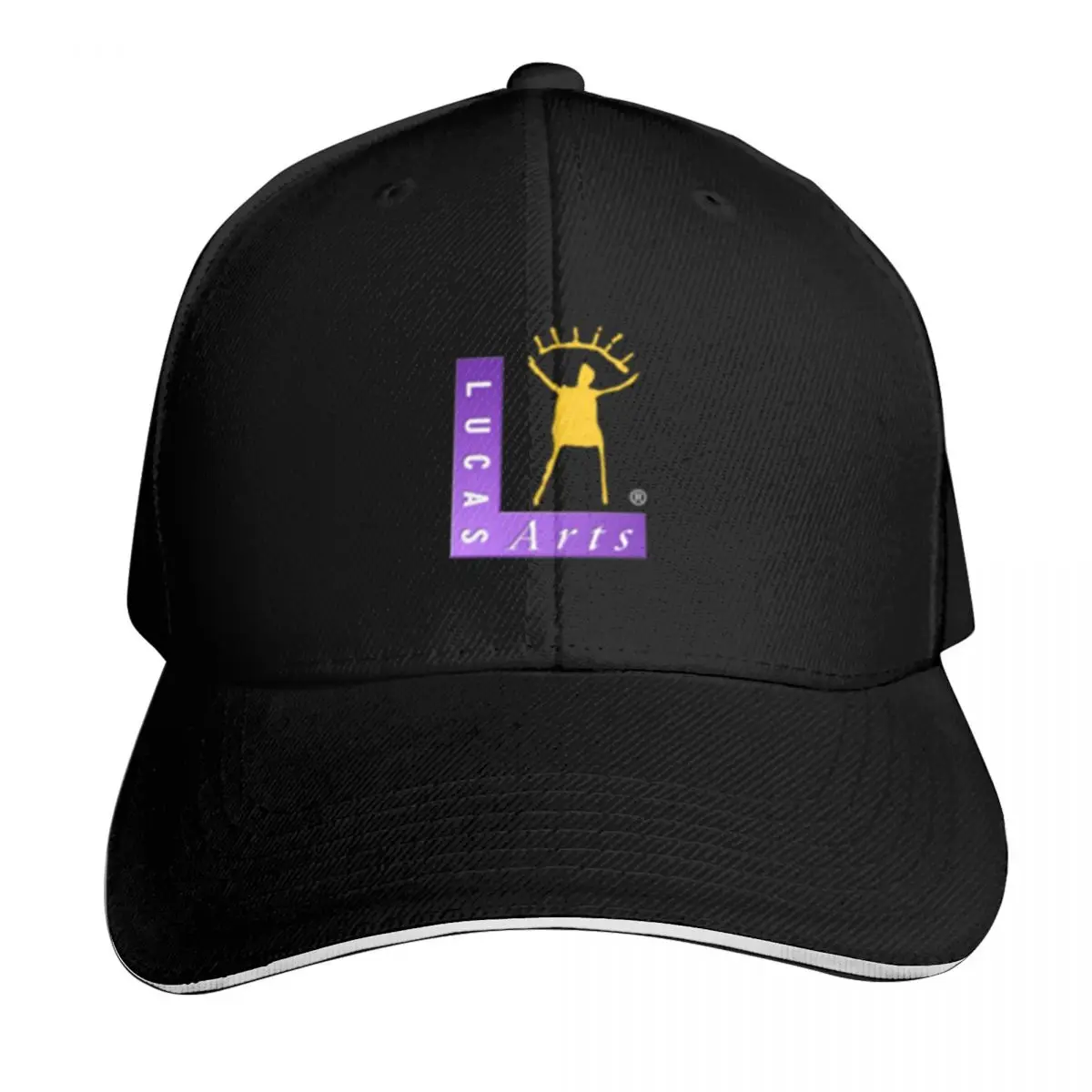 Классическая футболка с логотипом LucasArts, бейсболка, пляжная кепка, шляпа от солнца, рыболовные кепки, мужская шляпа большого размера, шляпы для девочек, мужские шляпы