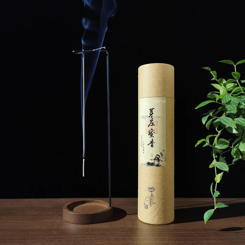 Natural Stick Incense/Cliff Cypress/Nha Trang Agarwood/Old Mountain Sandalwood Indoor Home Incense Burner Worshipping Buddha