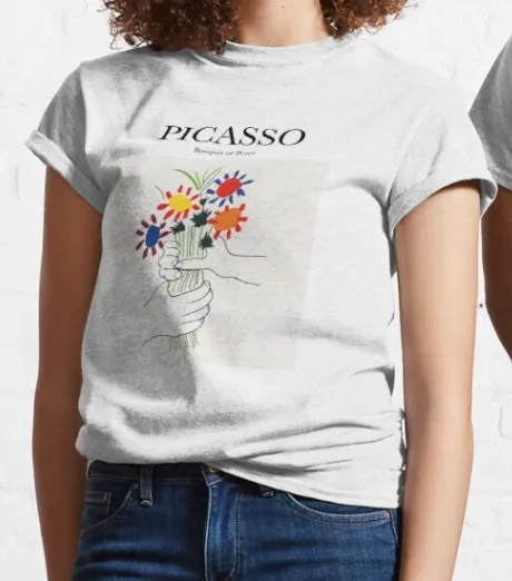 

Футболка «Букет мира» Пикассо %100 Премиум-качество