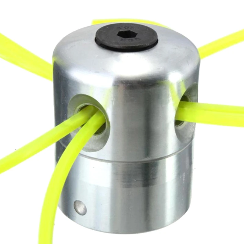 Universal Aluminum Trimmer Head With Four Trimmer Lines For Brush Cutter Grass Trimmer