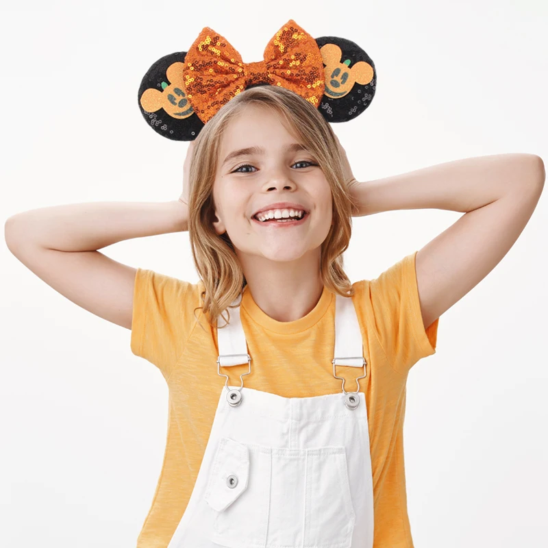 Neueste Haarreifen mit Mausohren, Haarbänder mit Schleife, Haaraccessoires, Party-, Weihnachts-, Halloween- und Prinzessinnen-Dekoration, Cosplay-Kostüm für Mädchen – Detail 6