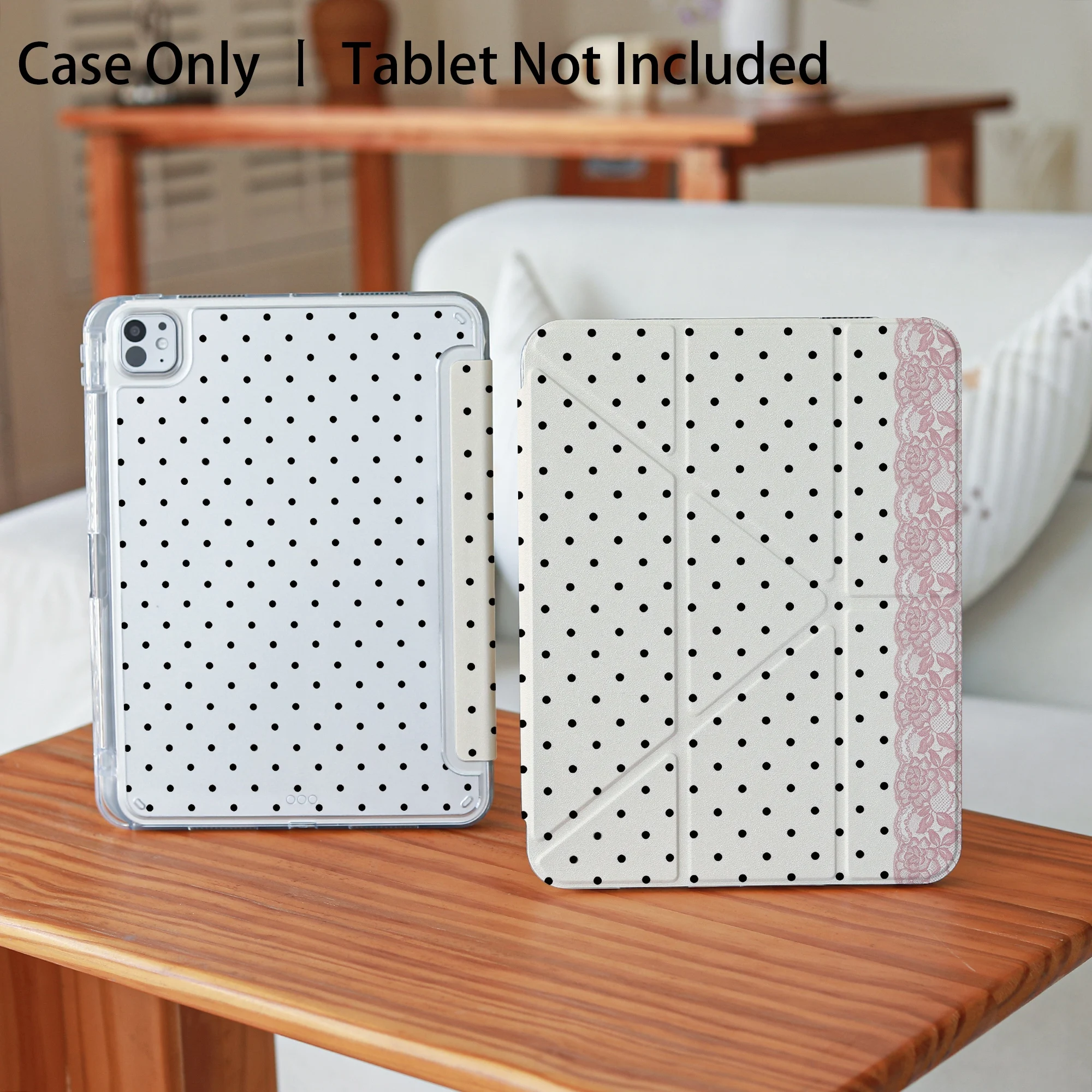 Slim Fit Premium TPU Tablet Cover, Shockproof Durable Lightweight Protective Case for iPad Samsung Huawei Honor Redmi Xiaomi