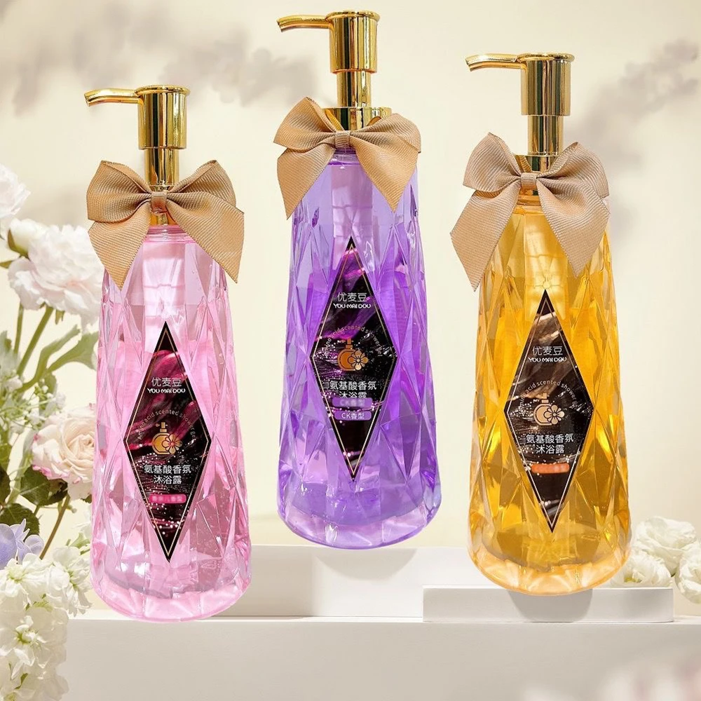 

Amino Acid Fragrance Moisturizing Deep Cleansing Shower Gel Skin Rejuvenation Shower Gel Hydrating Remove Mites Body Bath Wash
