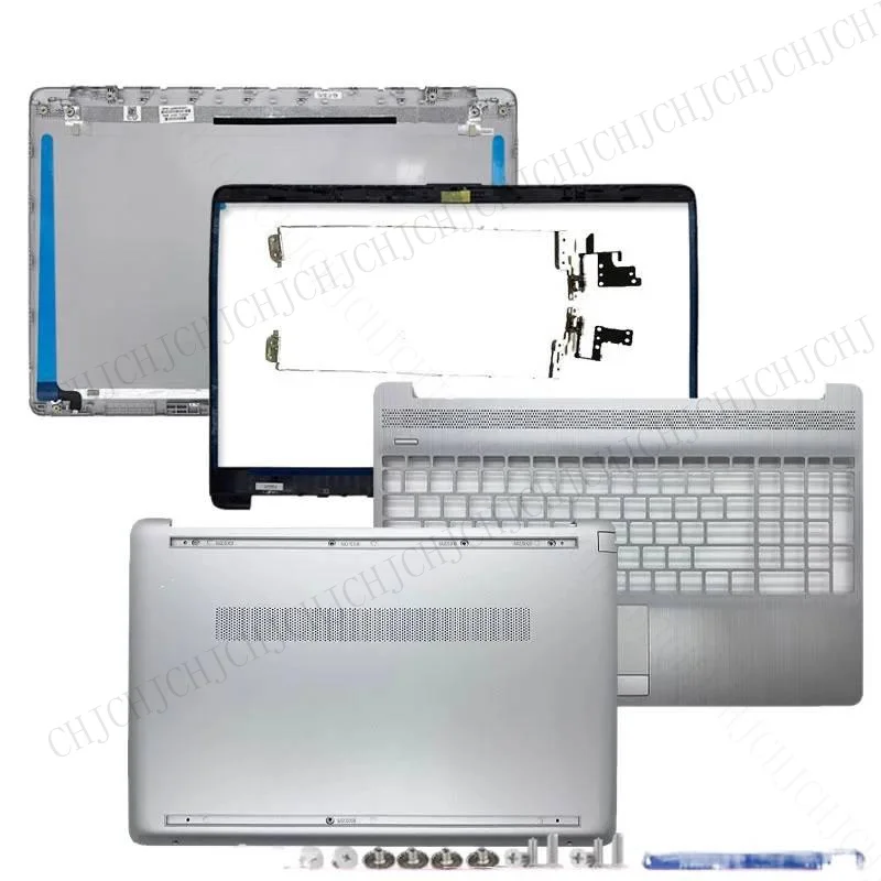 

CHJ для 15-DW 15S-DU DY DR 250 255 G8 TPN-C139 ноутбука, задняя крышка ЖК-дисплея, передняя панель, упор для рук, нижняя часть корпуса, верхняя верхняя часть корпуса
