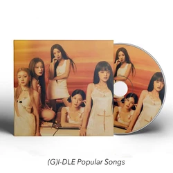 New Pop (G)I-DLE MIYEON Music CD HEAT Album TOMBOY Music Record Cosplay Walkman Car Soundtracks Box Collection Party Music Gifts