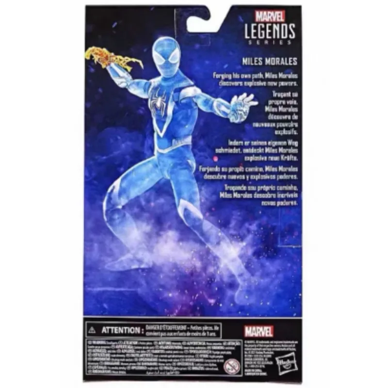 

Оригинальная коллекционная модель аниме-фигурки Человека-паука Марвел Легендс Серия Hasbro SPIDER-MAN MIES MORALES