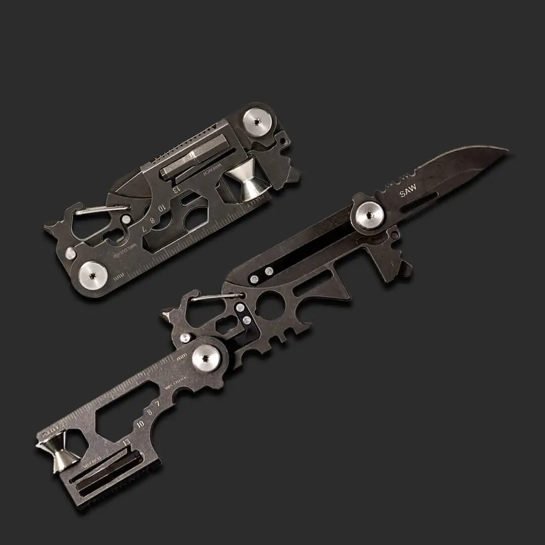 Youpin มัลติฟังก์ชั่ Mini EDC เครื่องมือ420เกรดสแตนเลสสตีล Multitool 28 In 1 Mini Hand Tool คีมไขควงที่เปิดขวด