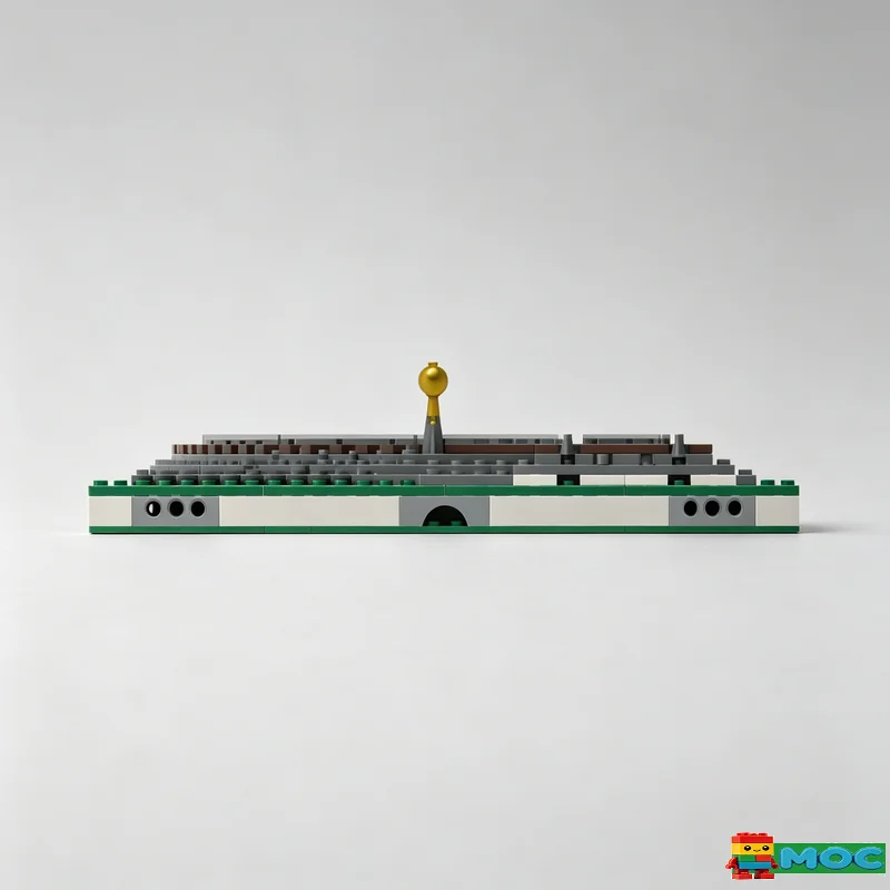 576 Parts Ballasted Left Switch Return Curve Train Track Building Blocks Model Customize Creative Educational Collectible Toys