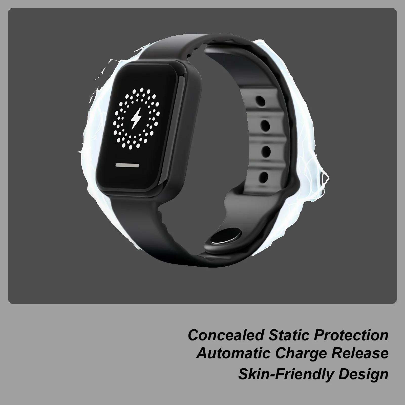 سوار الصدمات سيليكون قابل للتعديل الشتاء إزالة كهرباء شريط للرسغ للرجال النساء بنين بنات الشباب المراهقين الزوج الابن #1