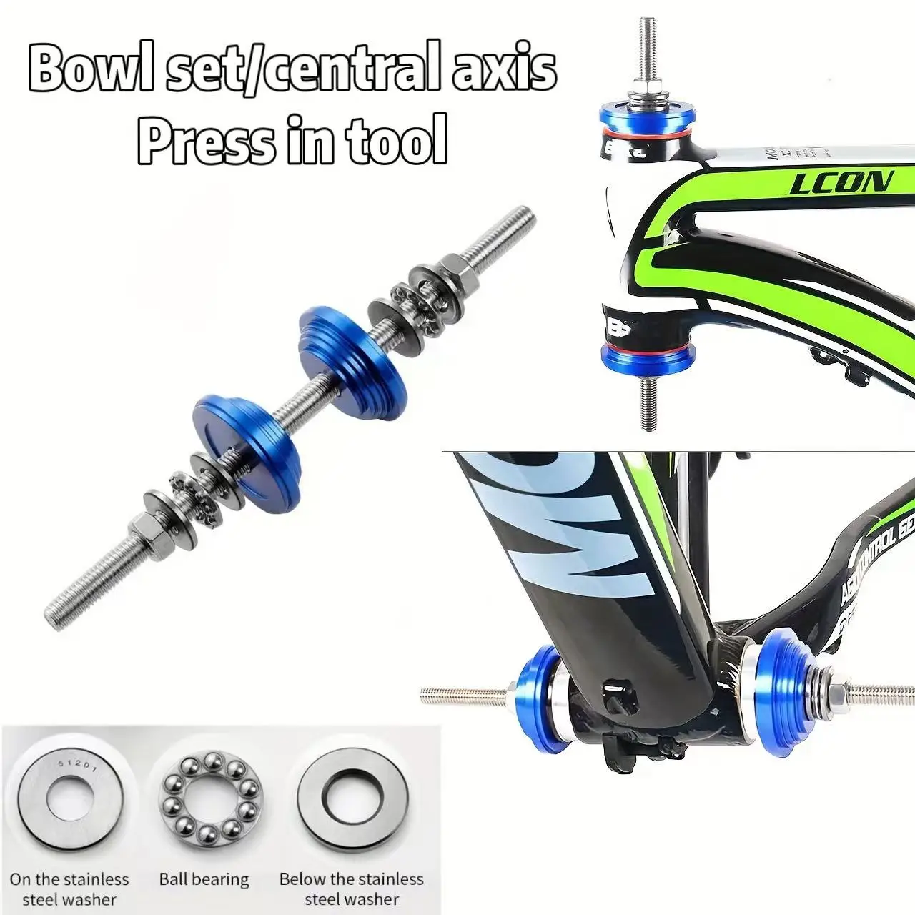 

Bicycle Bottom Bracket BB Installation Tools For Mountain Bike Headset Press Tool Workmanship Road Cycling Repair Tools