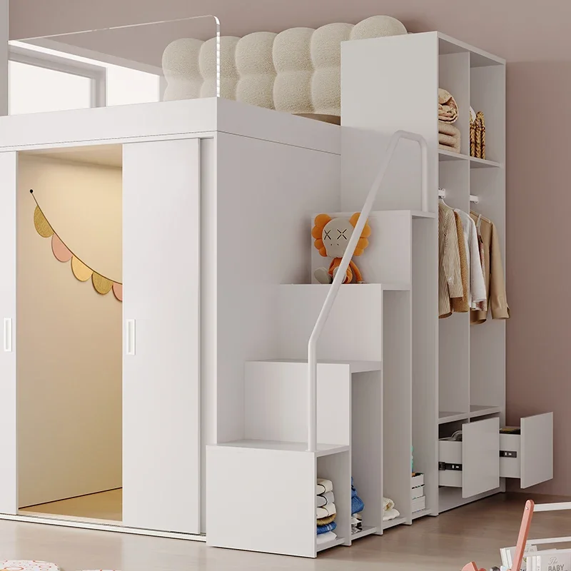 

Upper and lower bed staircase cabinets are sold separately bunk ladder