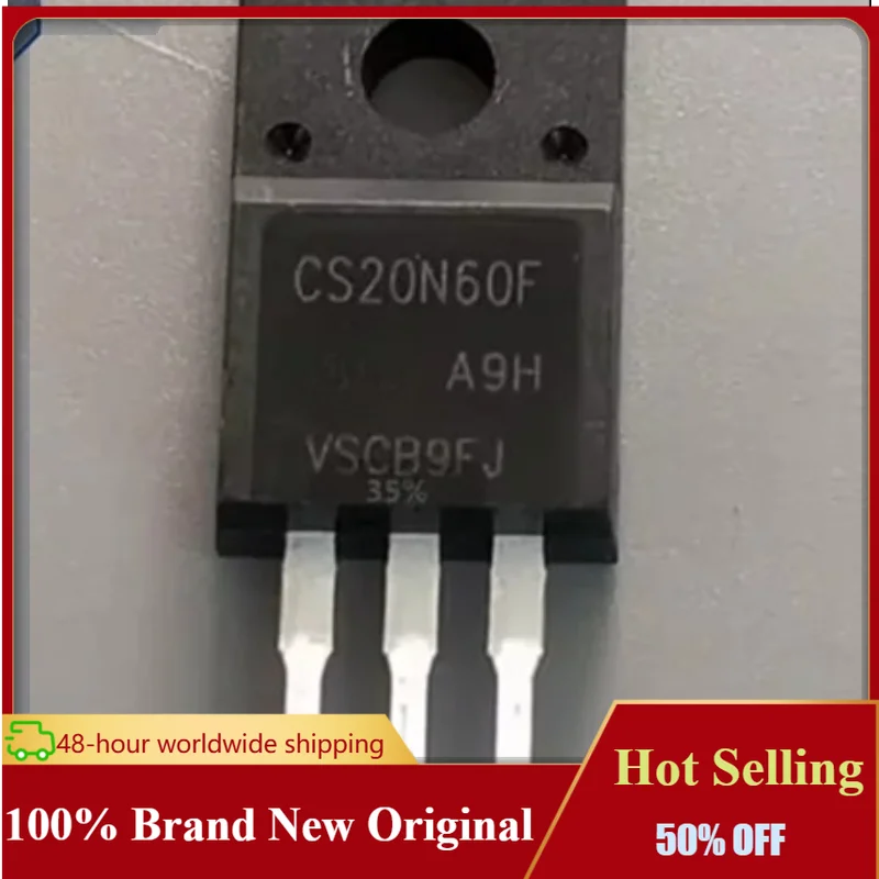 5-20PCS CS20N60FA9H   CS20N60F   TO-220F Package   Brand New Electronics   Best-selling Integrated Circuit