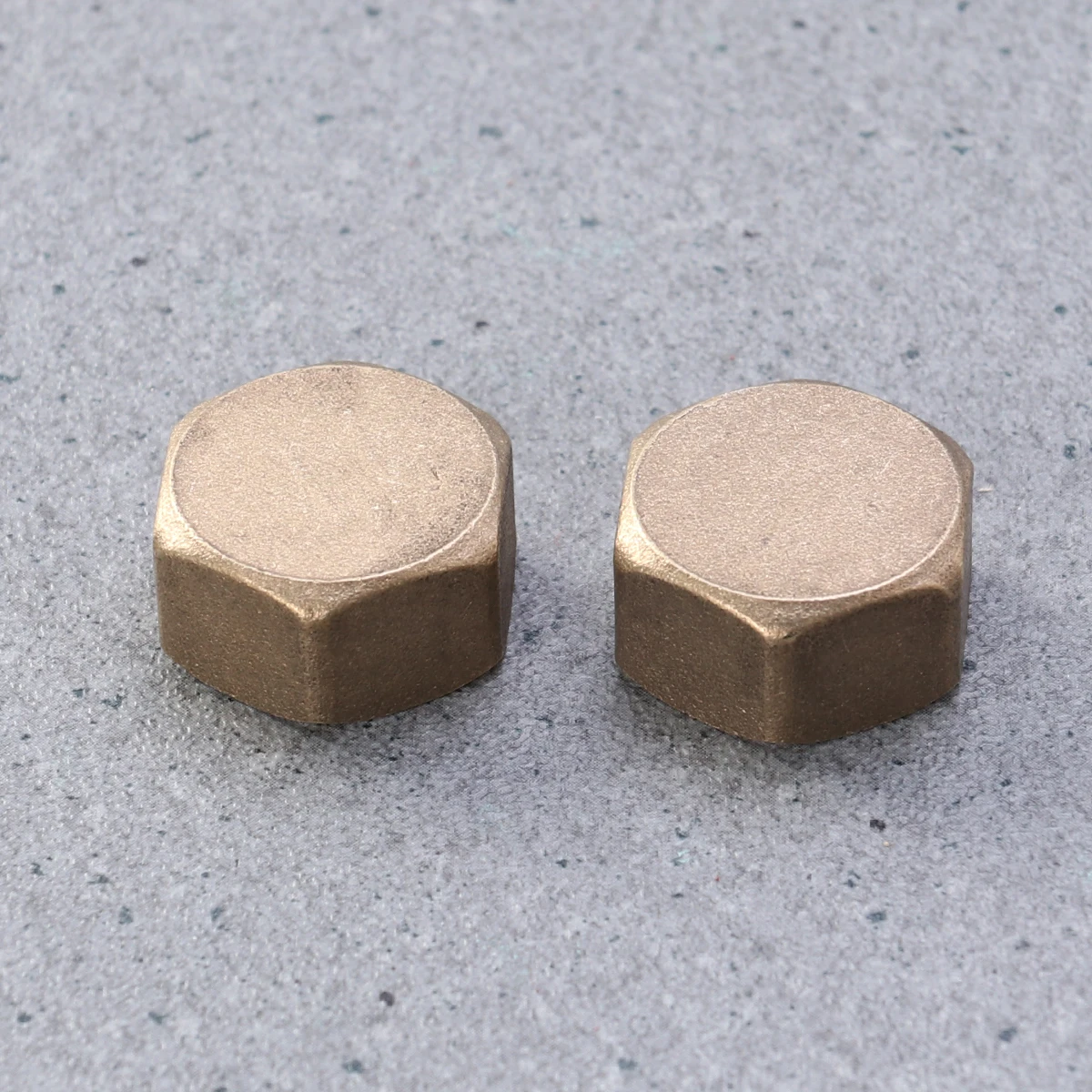 

2pcs Compression Brass Blank Suitable For Hot Cold Central Heating Pipework Plumbing Cooling Gas Applications Nut Cap Fitting