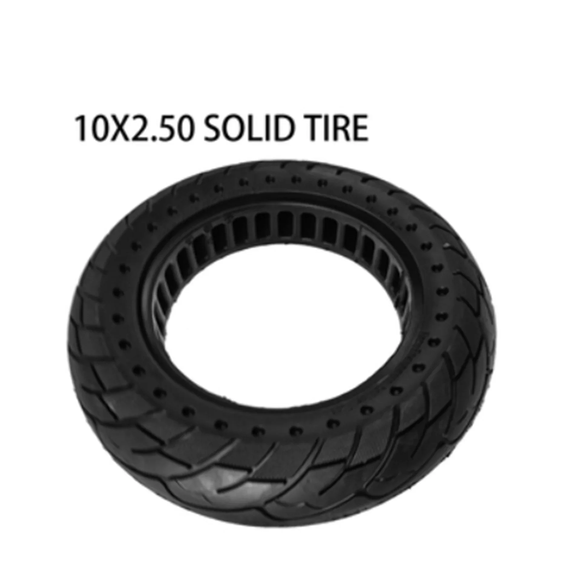 

10x2.50C Anti-Explosion Scooter Tyre Rubber Tire for Ninebot MAX G30 Compatible with Certain Models Scooter Accessories