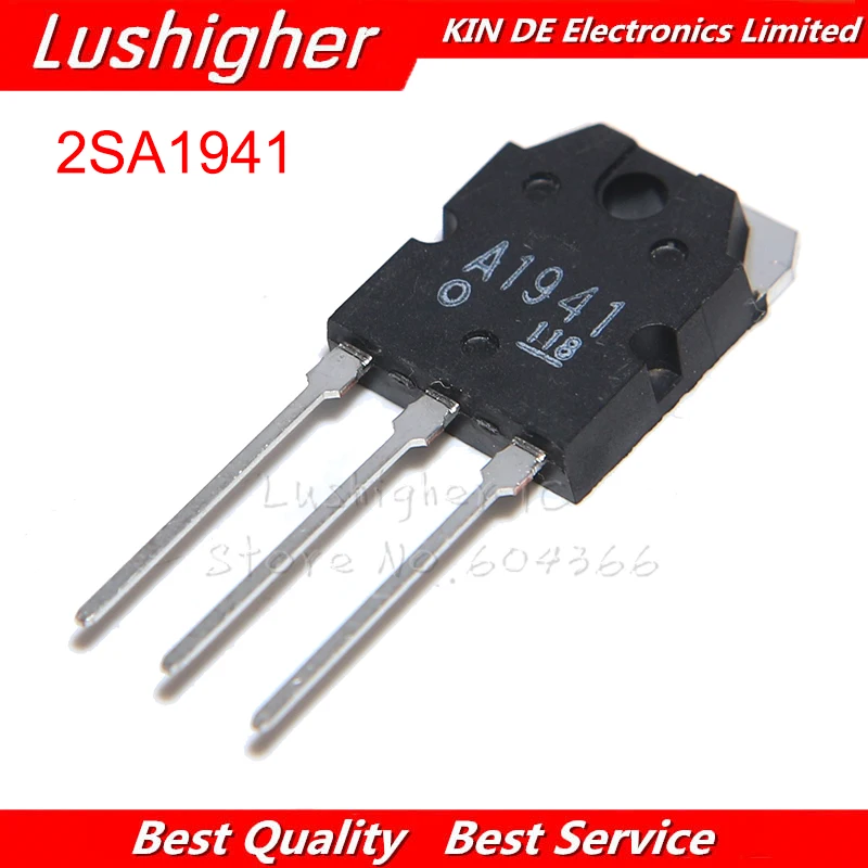 5PCS 2SA1941 + 5PCS 2SC5198 TO-3P A1941 C5198 TO3P Total 10pcs