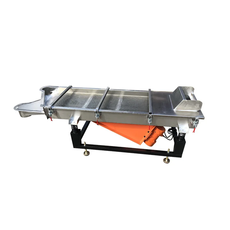 

Stainless steel linear vibrating screen, masterbatch vibration screening machine