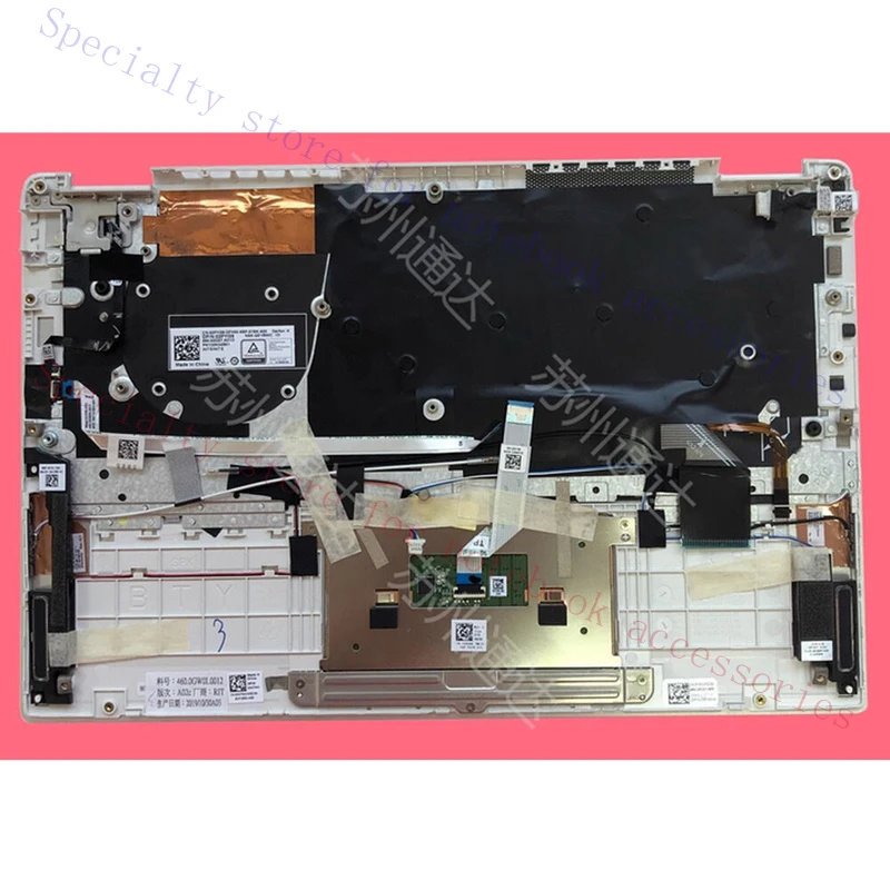 A+  Suitable for Dell Inspiron 13 5000 5390 5391 backlit keyboard palm rest upper case 0HK7WH