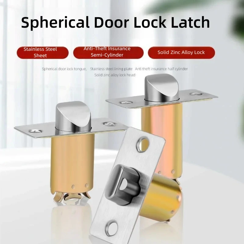 Ball Door Lock Body/Home Furniture Door Hardware Fitting Accessory Tool Component Part Equipment Kit New Part Case Set Set Se