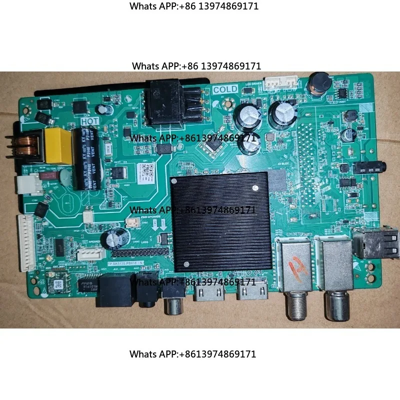 TP.SK513S.PB818(T)  WiFi network TV motherboard, physical photo, tested for 30-84V 300ma 48w 1920x1080 1g+8G Android 13