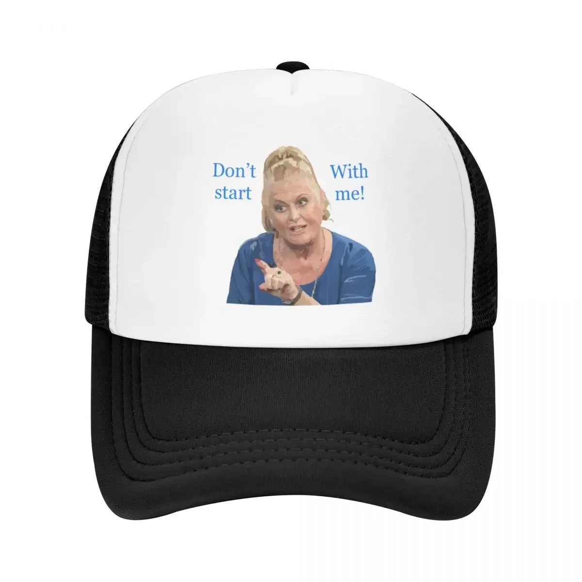 Kim Woodbury - Don’t start with me! Baseball Cap Luxury Brand Vintage Rave Golf Cap Women's Golf Clothing Men's