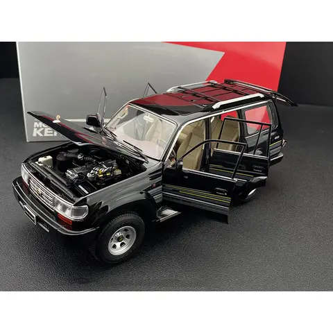 1/18   Land Cruiser LC80 SUV Diecast Alloy Car Model Metal Die-Cast & Toy for Adult  Collection Static Display Boy Toys