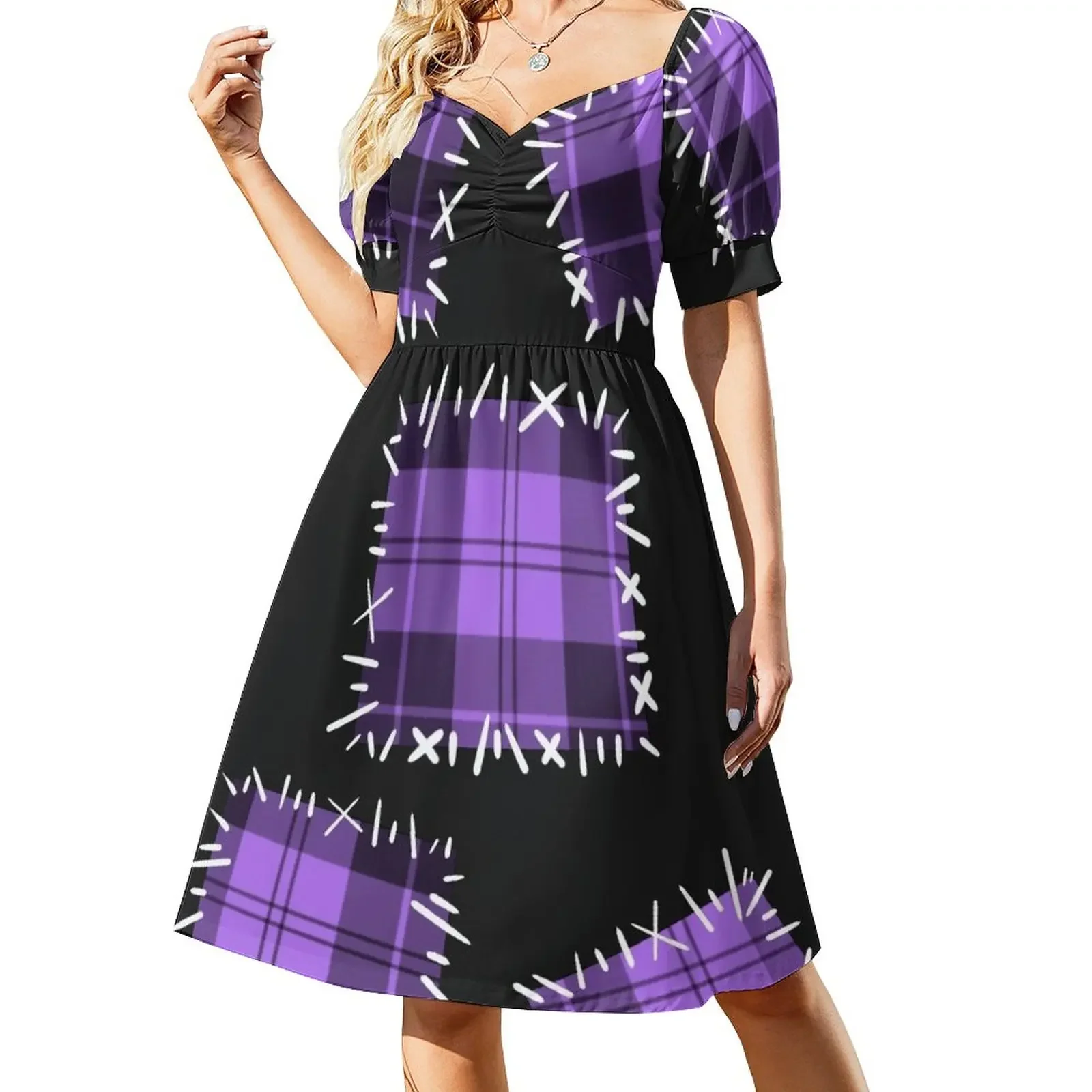 

Virgil's Hoodie Patches Short-Sleeved Dress Woman clothing luxury evening dresses 2025