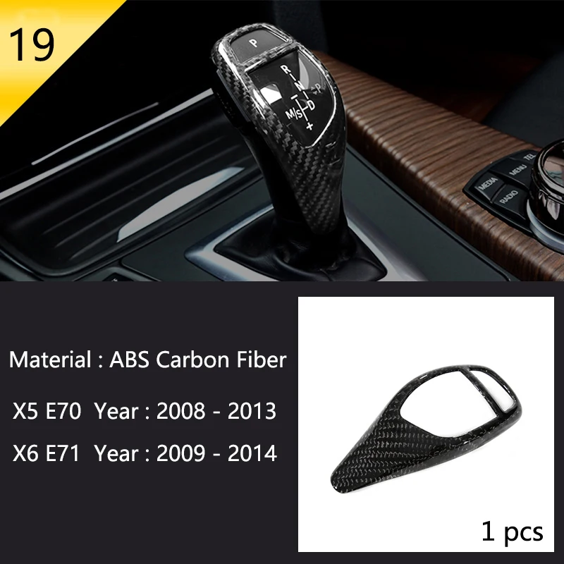 Chrome Matte Silver Steering Wheel Button Frame Trim For BMW X5 E70 2008-2013 – 2pc Set