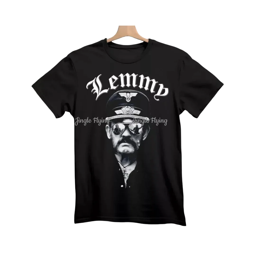 Lemmy Kilmister Motorbike Rock Band T-Shirt