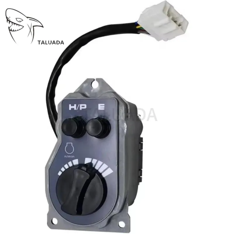 Wholesale 4341545 Throttle Knob Controller For EX200-5 EX210-5 EX220-5 Excavator Throttle Motor Gear Position Switch Durable
