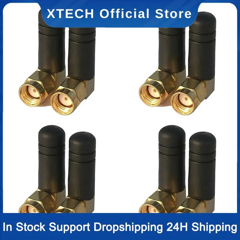 XTECH 8PCS 3Dbi 2.4Ghz WIFI Antenne SMA Mannelijke Router Bluetooth Antennes Draadloze Module 2.4G Antena Externe Antenne