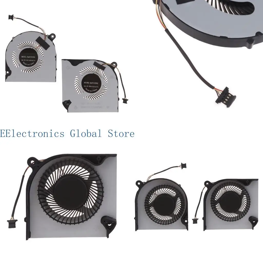 

462B Laptop Radiator 4 pin 4-wires Cooling Fan Quiet GPU CPU Coolers Laptop Coolers for AcerNitro 5 Gaming Laptop AN515-54