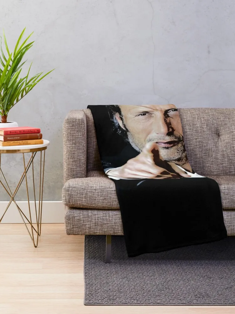 Men Women Hannigram Mads Mikkelsen HANNIBAL Gifts For Music Fans Throw Blanket Giant Sofa Picnic Blankets