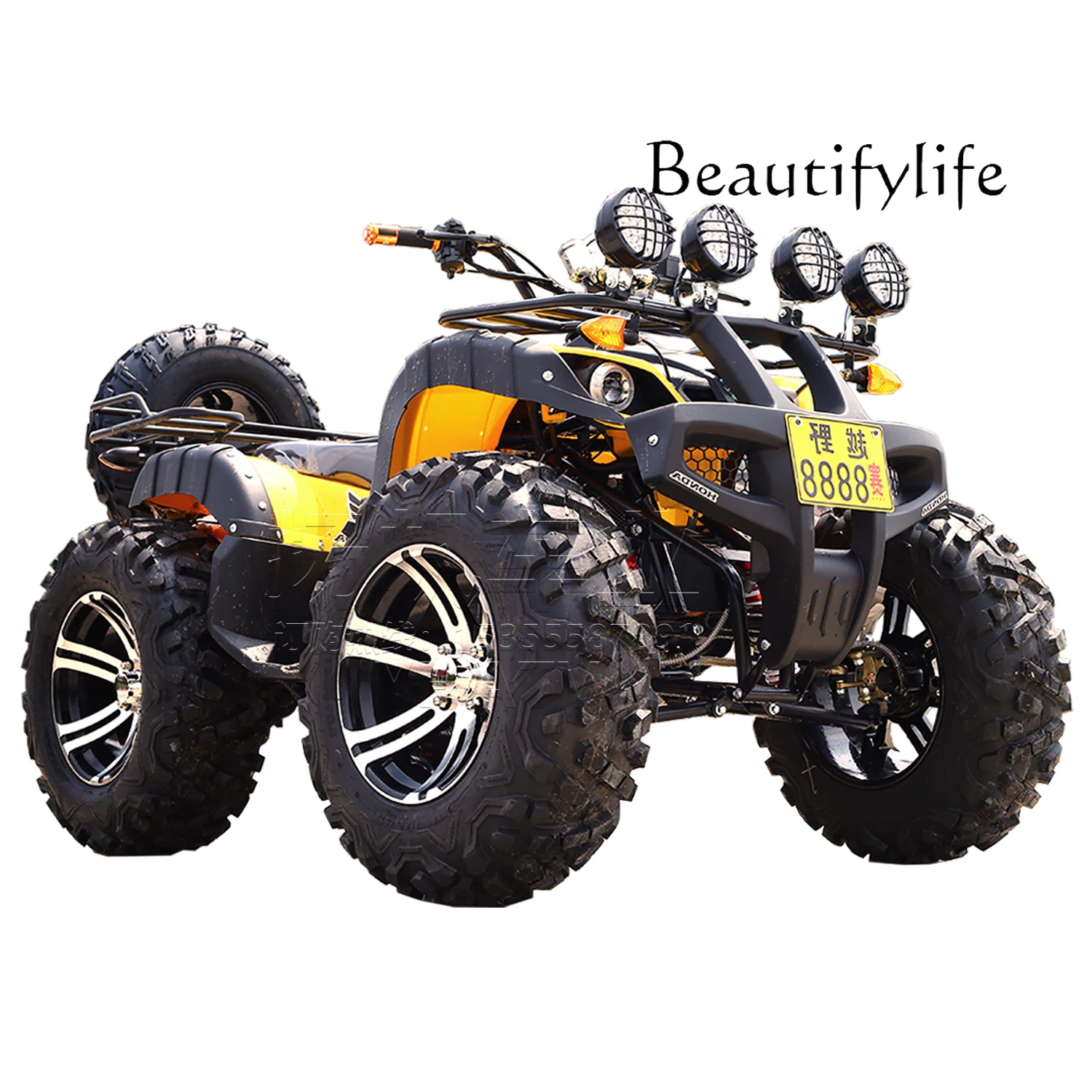 

Electric Big and Small Bull ATV, Four Wheel Off-Road Vehicle Axle Drive Motorcycle