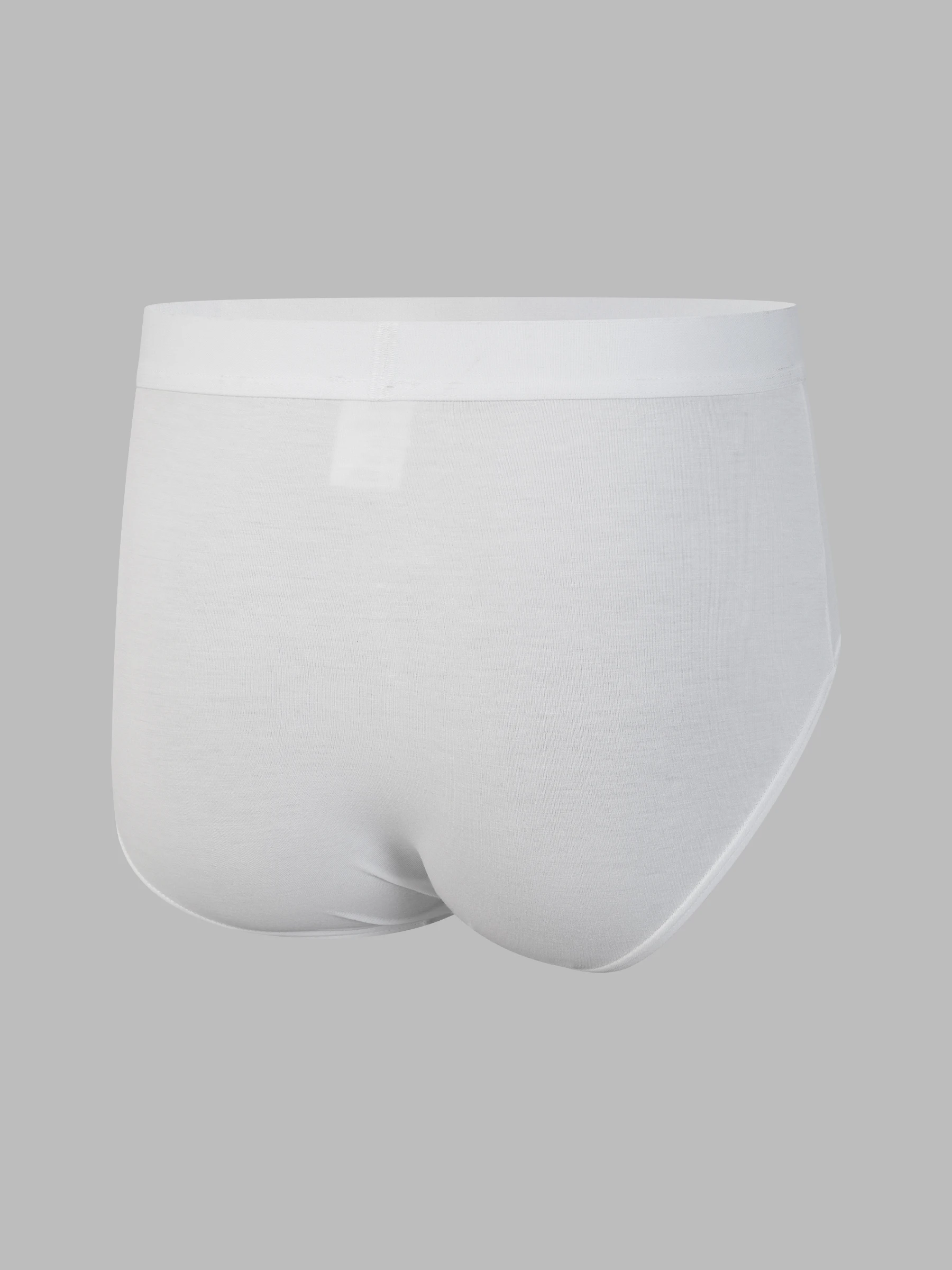 NORCOTTON 6-piece set of solid color men's briefs, made of soft and skin-friendly modal fabric, featuring a front crotch side opening design, suitable for home leisure and daily travel