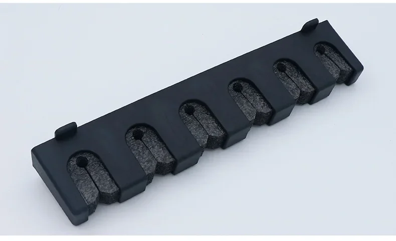 1Pcs Angelrute Lagerung Rack 6 Löcher Wand-montiert Angelrute Halter Halterung Vertikale & Horizontale Display Festen Rahmen – Detail 10