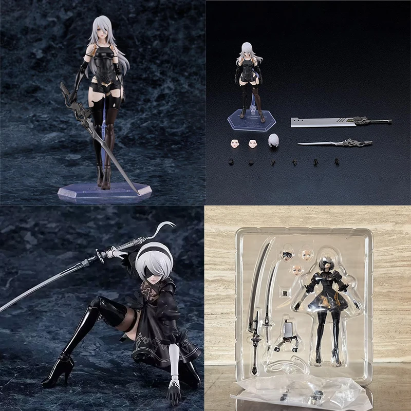 New Ko Figure Figma A2 Fgurine Nier: Automata 2b Articulated Action Figure Model Ornament Collection Toys Gift In Stock