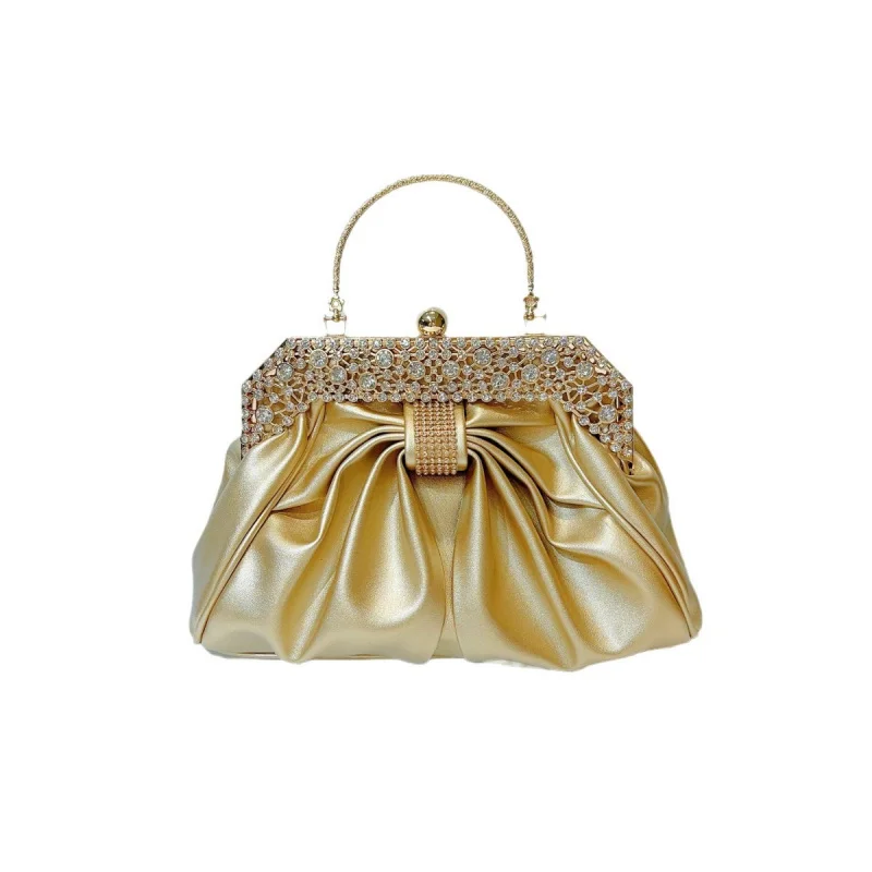 

New women's evening bags, fashionable party diamond-embellished women's handbags, shoulder bags, crossbody bags