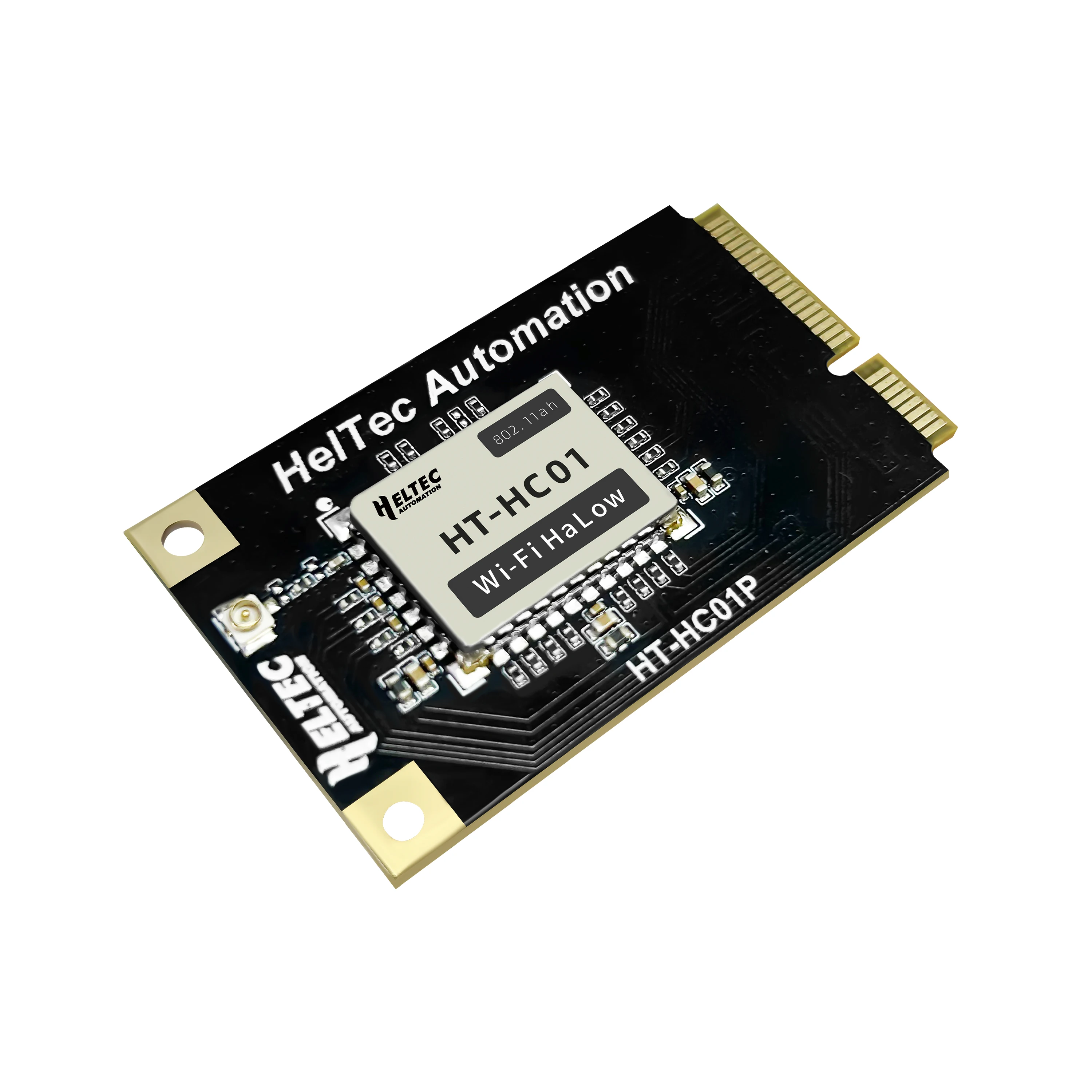 Heltec HT-HC01P WiFi HaLow โมดูลอินเทอร์เฟซ Mini PCIe และบอร์ดดีบักเหมาะสําหรับสถานการณ์ IoT ส่วนใหญ่