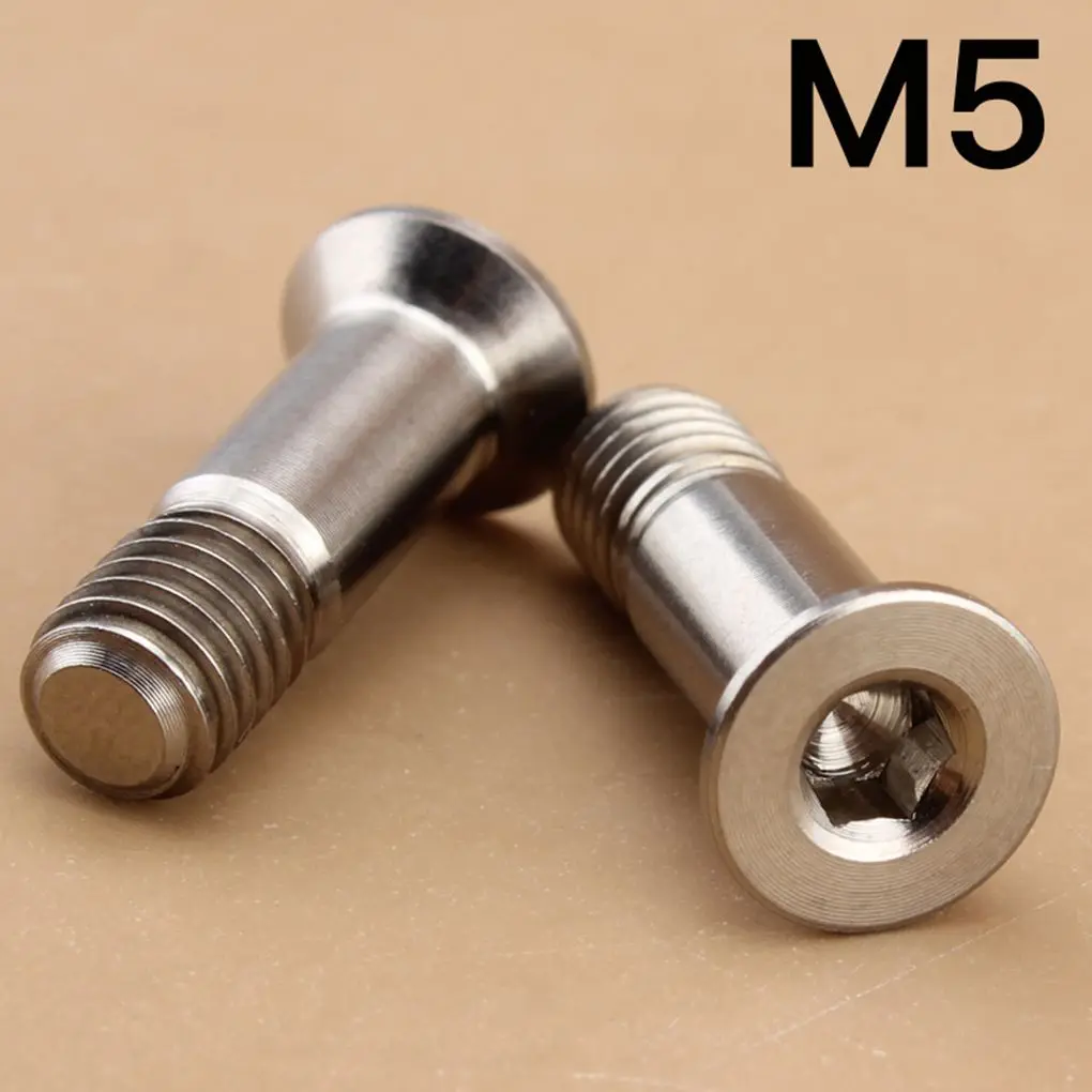 Bicycle Bike Titanium Alloy M5 Screws Cycling Rear Derailleur Pulley Guide Wheel Bolts rear derailleur guide wheel screw