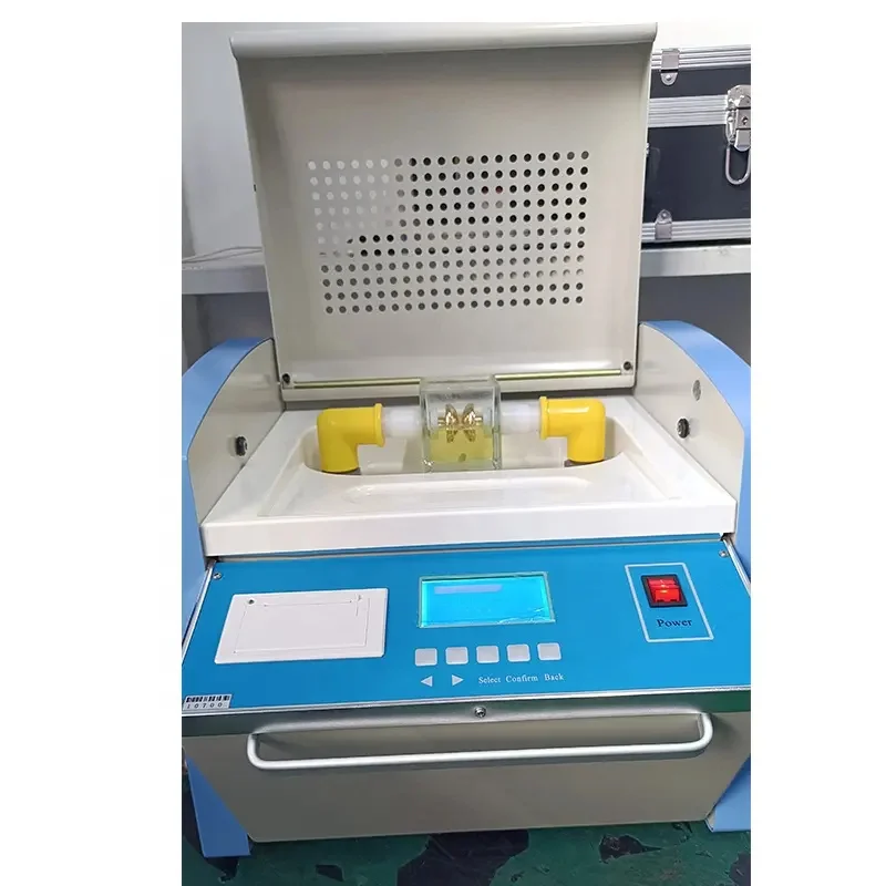 High Performance Insulation Oil Dielectric Strength Tester 80kV High Voltage Accuracy BDV Tester XHYY102