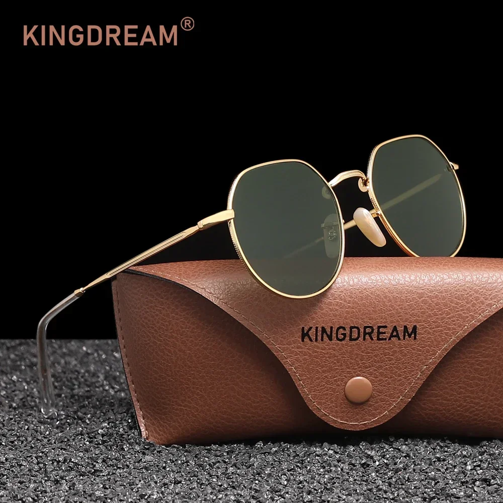 KINGDREAM Modedesign, polarisierte Herren-Sonnenbrille, Augenschutz, Eleganz, Damenbrille, Antireflexion, UV400