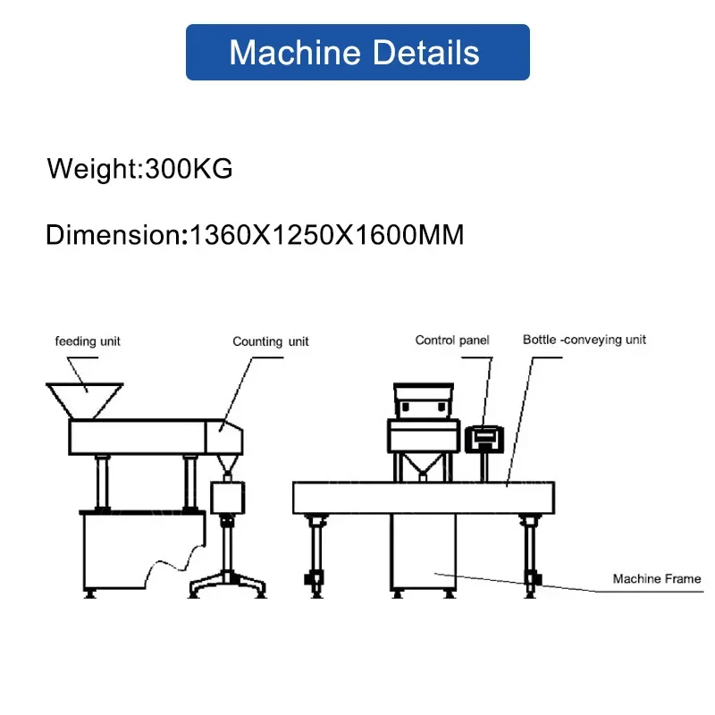 Fast delivery automatic 8-channel discount price tablet counting machine in stock