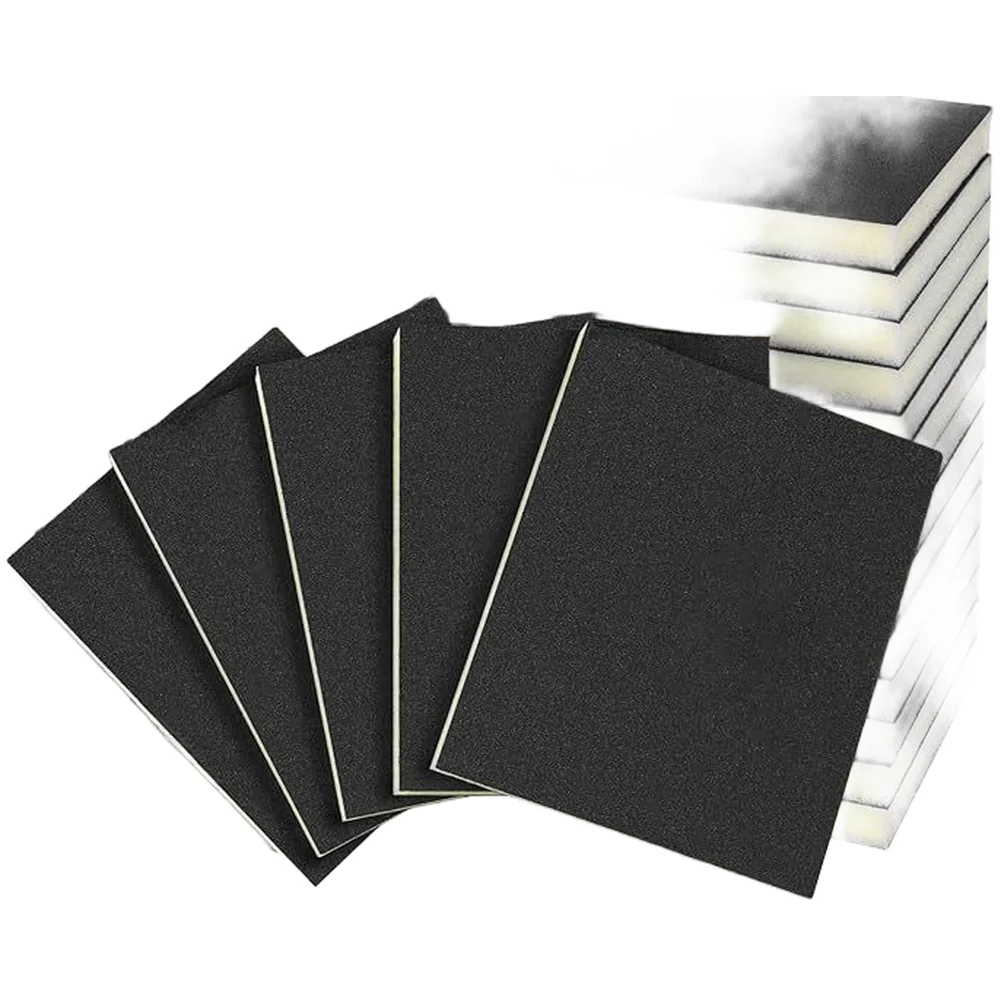 Шлифовальный блок-губка 80-220 грит для дерева, пластика, металла, полировка, абразивный инструмент, аксессуары, для влажной и сухой обработки