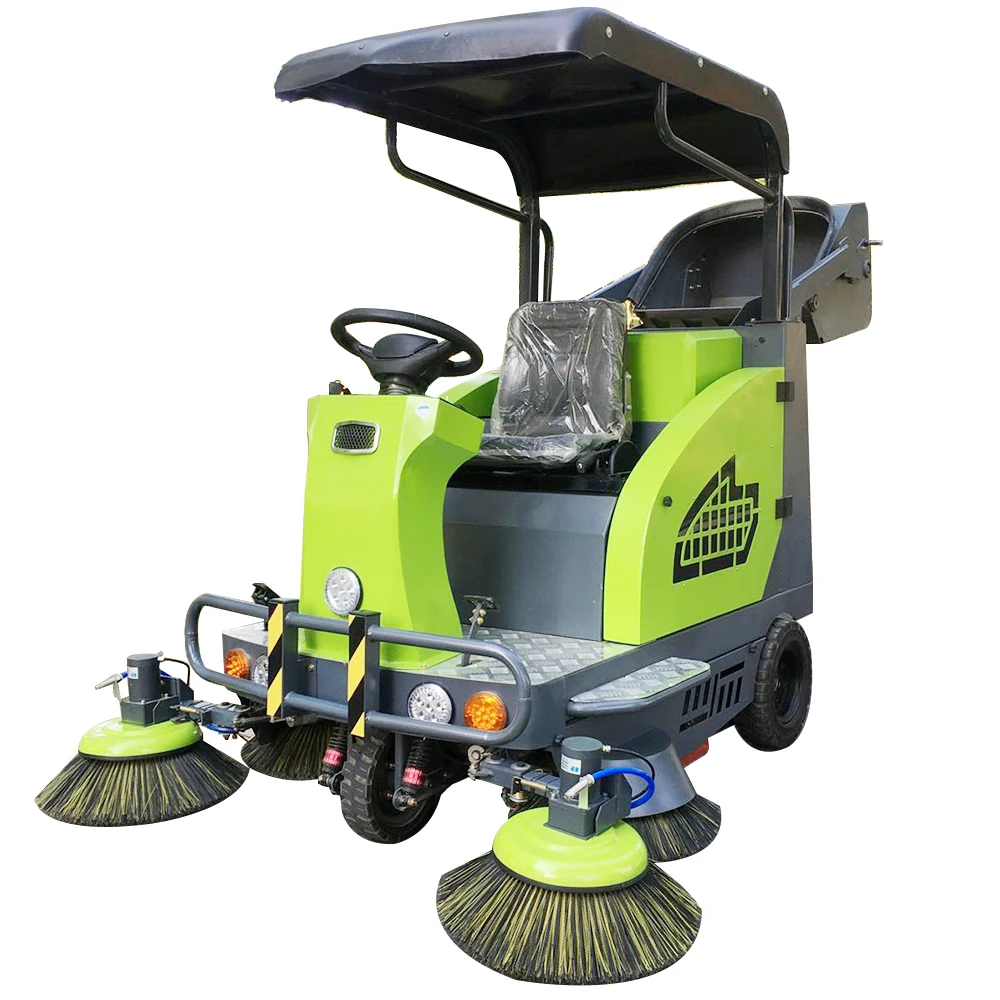 Floor Cleaner Machine Battery Powered Automatic Floor Scrubber Sweeper Electric Cleaning