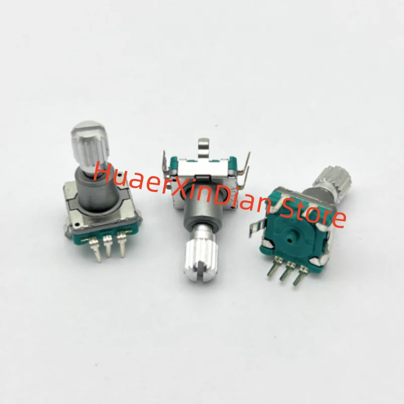 2pcs  for ALPS EC11 encoder with switch automotive navigation volume potentiometer shaft length 17MM