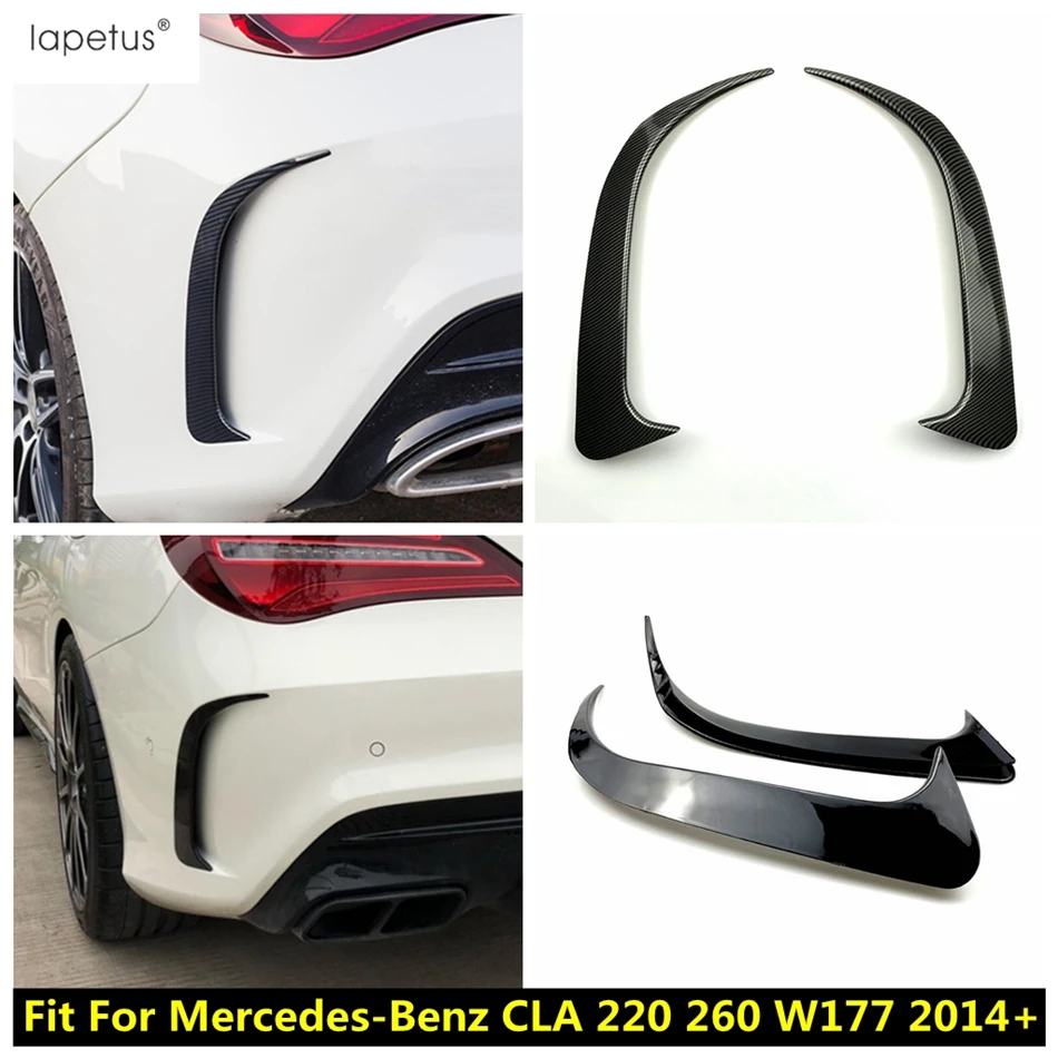 

Rear Blade Bumper Spoiler Air Vent Fender Cover Trim Black Accessories Exterior For Mercedes-Benz CLA 220 260 W177 2014 - 2019