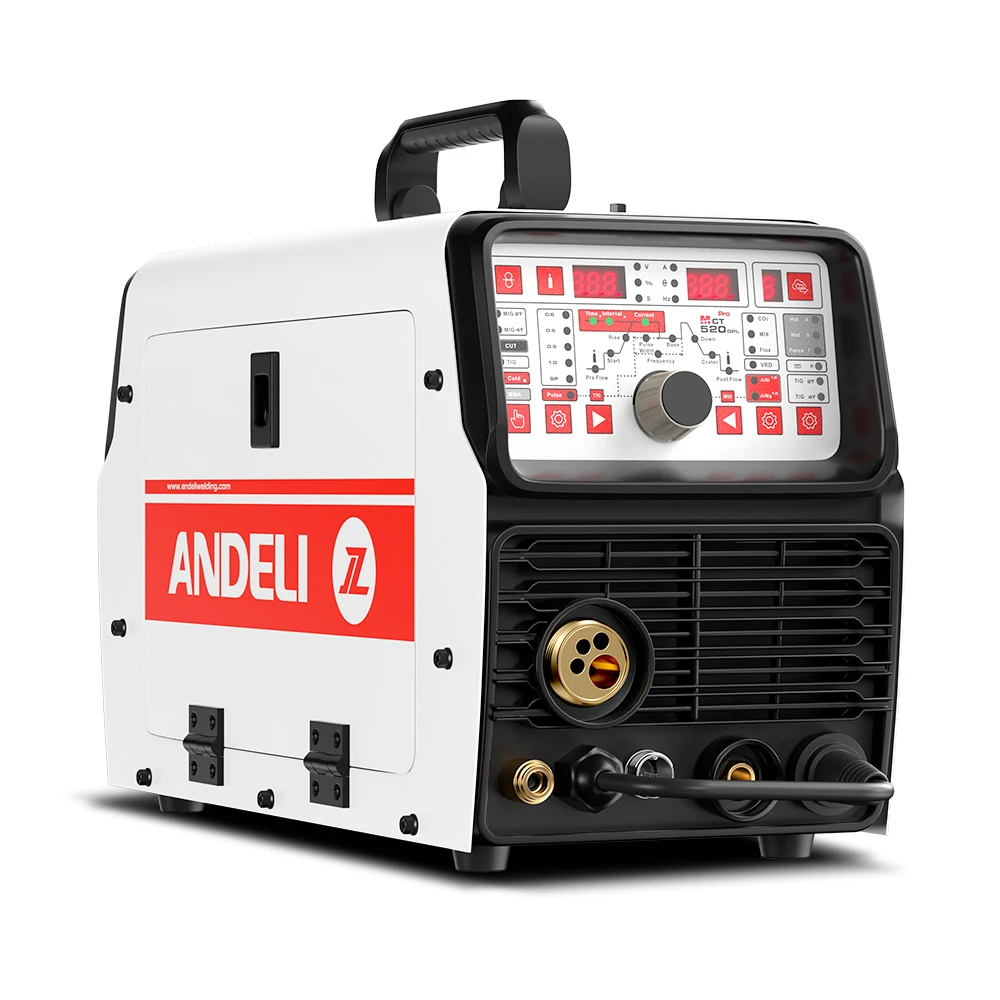 ANDELI  Free Shipping MCT-520DPL PRO Multi-Function 7 in 1 Welding Machine Aluminum 5 in 1