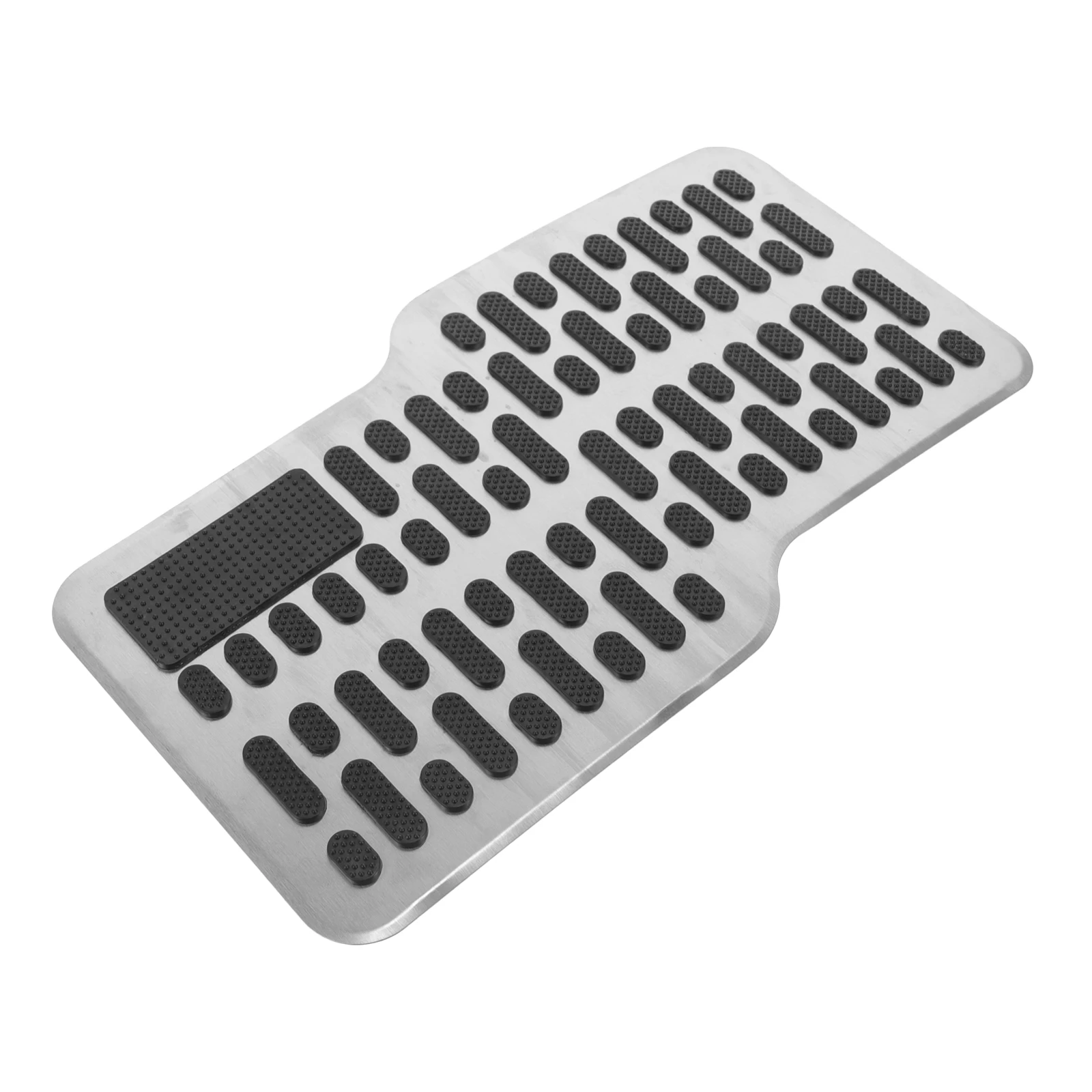 Stainless Steel Wear Resistant Brake Pedals Durable Car Pedal Extender Widened Anti Rust Foot Area Protection Automotive