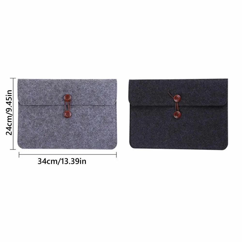 Multi-functional A4 File Bag Rope Button-type Wear-resistant Rope Button-type Briefcase Flet Archive Bag Meeting Materials